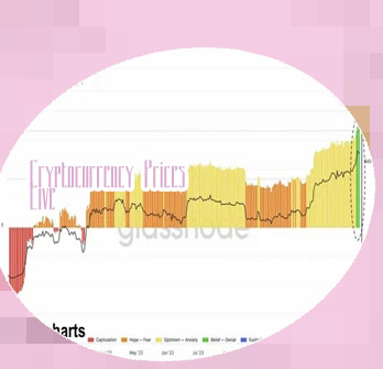 Cryptocurrency exchange chart