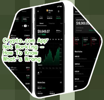 Whats wrong with cryptocom app